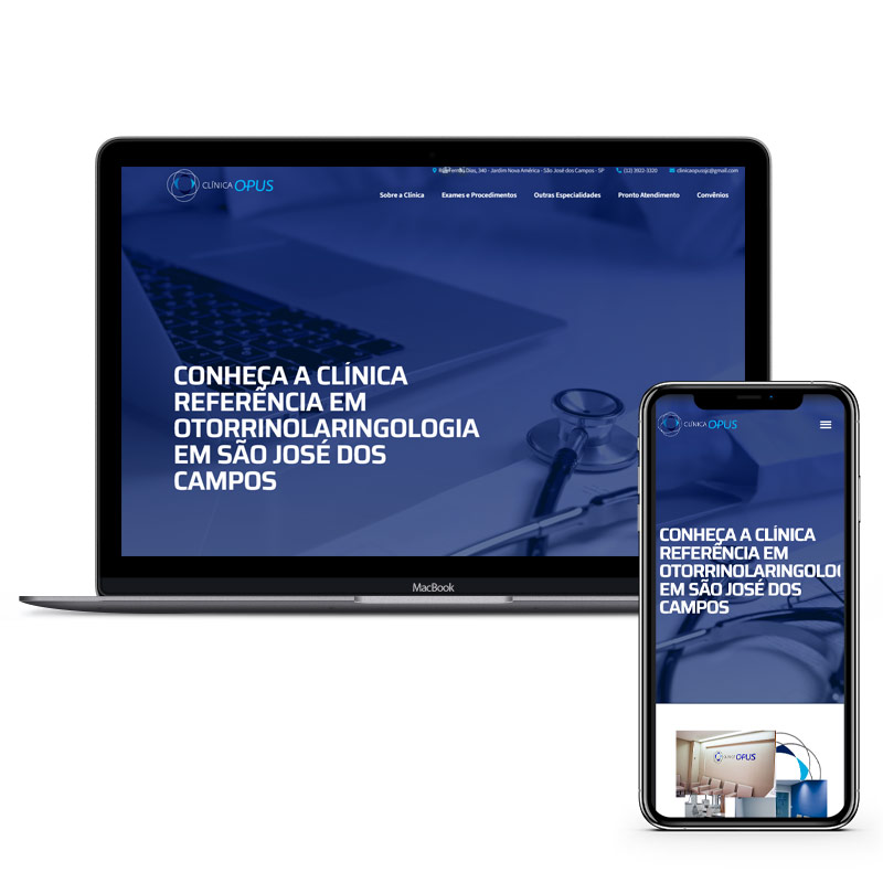 Clinica Opus Portfolio Bulboo Meu Site